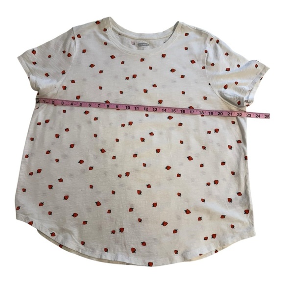 Old Navy EveryWear Strawberry Print Slub-Knit T-Shirt - Size XL - Picture 7 of 10